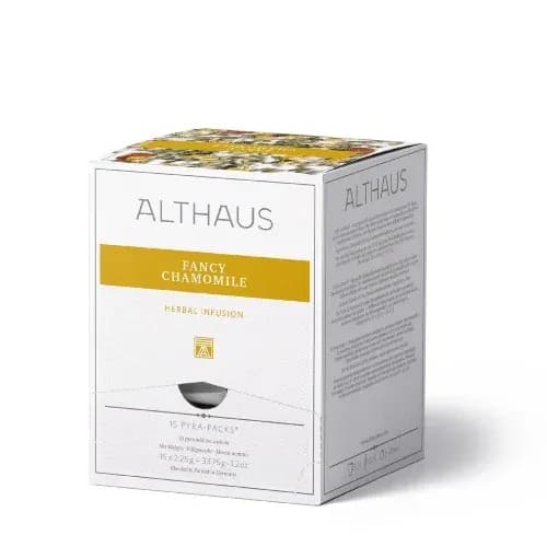 Ceai de Musetel Althaus Pyra Pack Fancy Chamomile (15 piramide x 2.25 gr)