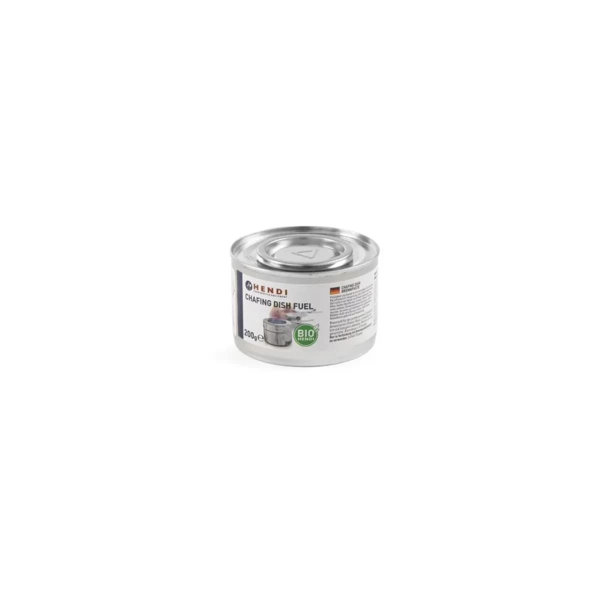 Set combustibil 6 buc Hendi pentru Chafing Dish, 200 grame, alcool etilic natural bio