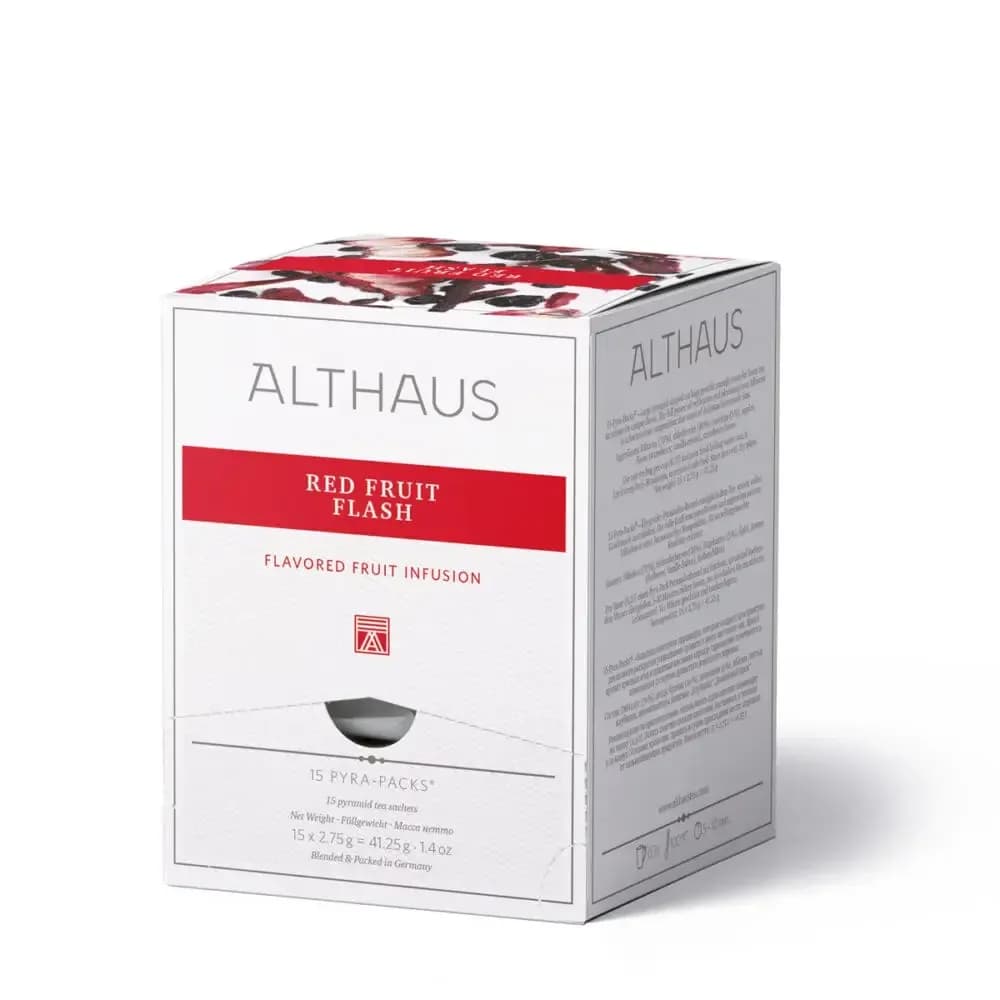 Ceai Althaus Pyra Pack Red Fruit Flash 15 piramide