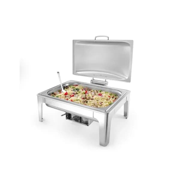 Chafing dish GN 1/1 finisaj satinat, 9 lt, 570x430x(H)290 mm