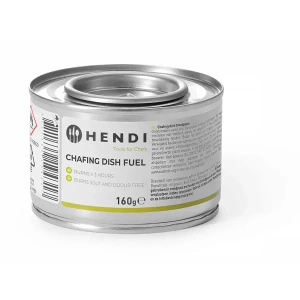 Combustibil pentru chafing dish, etanol, Hendi Smart, ± 2,5 ore, 160gr