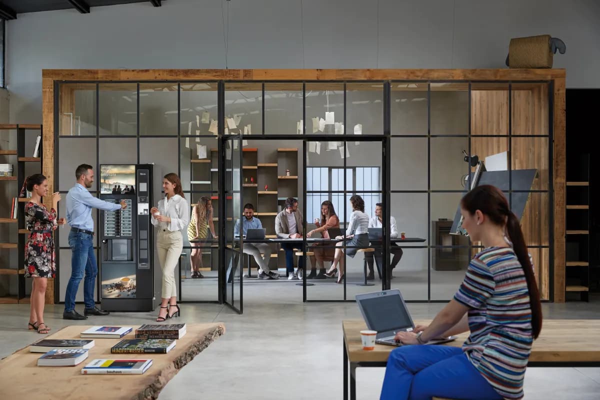 Distribuitor Automat Necta Barista 1000 Dual Cup Espresso 8