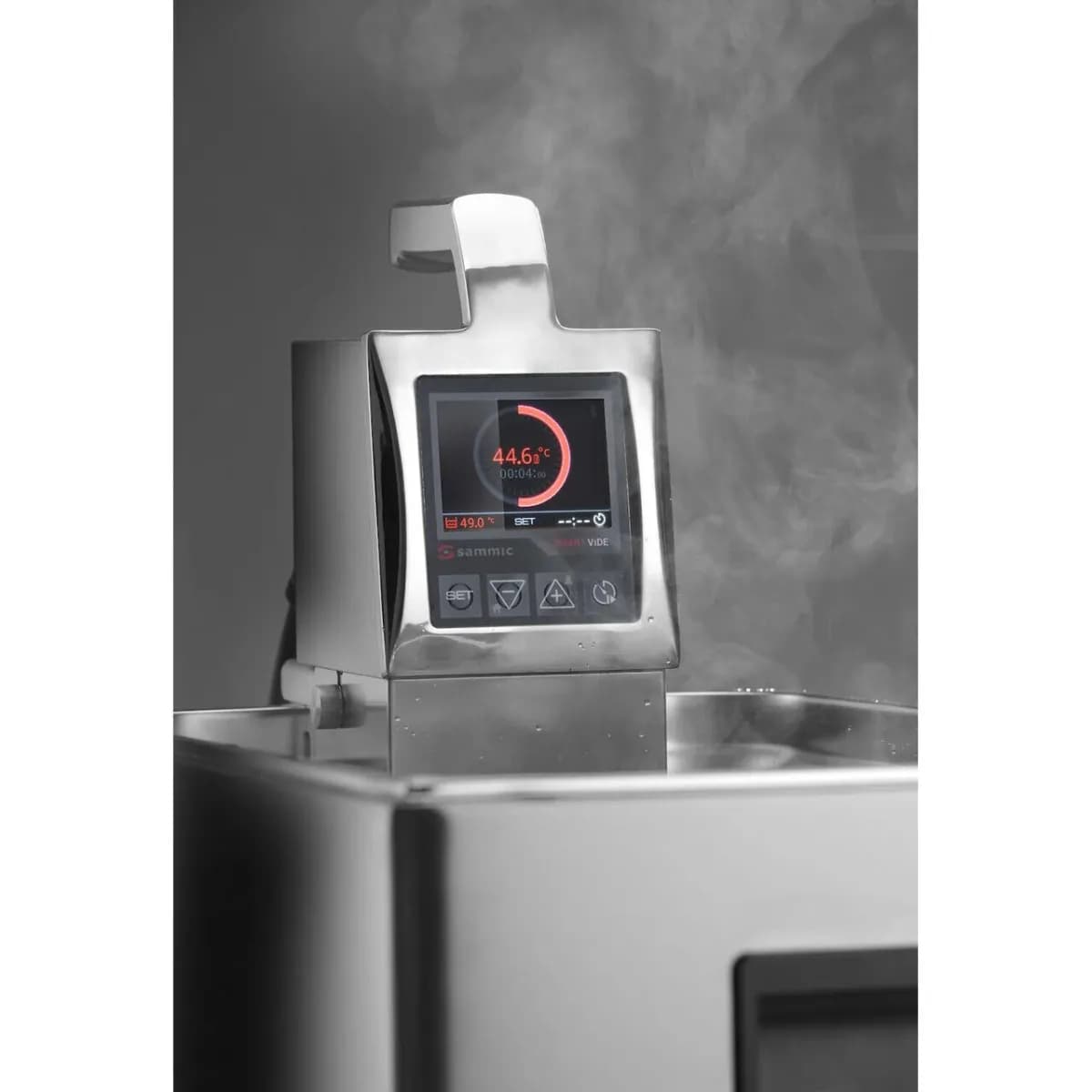 Circulator de imersie pentru gatit Sous Vide 5, 7, 9, Sammic, Argintiu, 230V/2000W, 124x140x(H)360mm