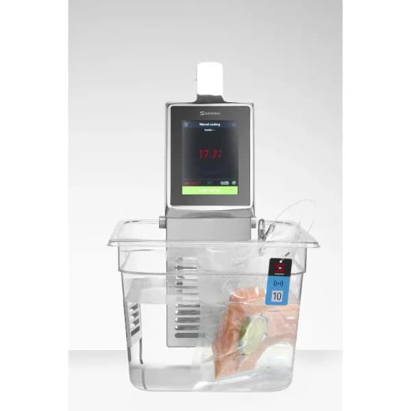 Circulator de imersie SmartVide X pentru gatit sous vide, Sammic, Argintiu, 230V/2000W, 125x148x(H)385mm
