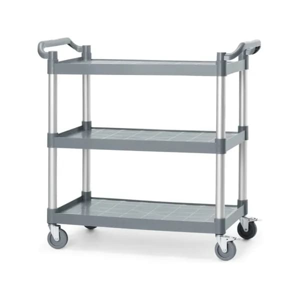 Cărucior Room Service AmerBox — 3 Rafturi, 1010x500x(H)960mm