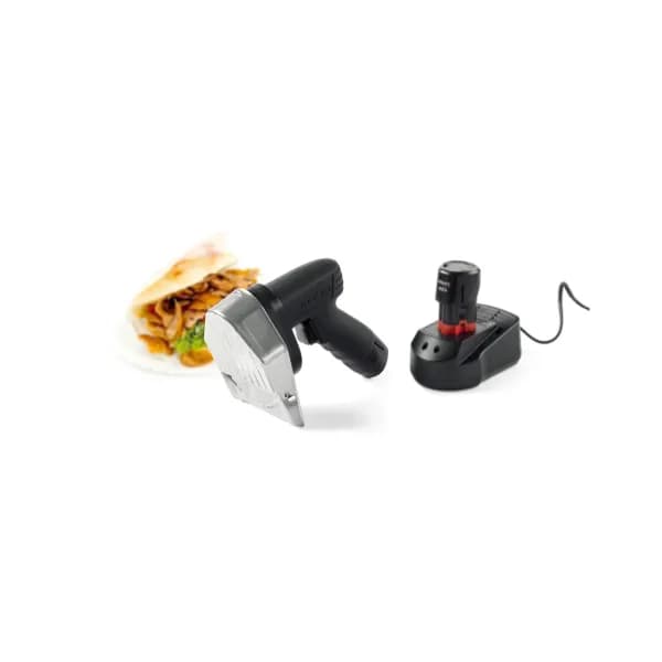 Cuțit Electric Kebab Fără Fir Hendi Kitchen Line-80W, 60 kg/h