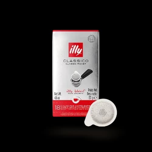 Cafea illy Espresso Classico Medium Roast (18 monodoze)