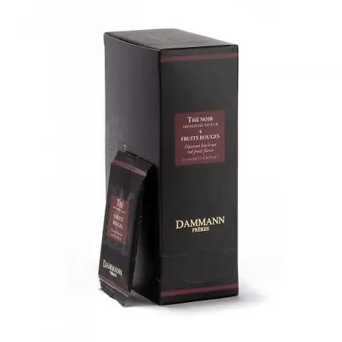 Ceai Negru Dammann 4 Fruits Rouges 24 plicuri