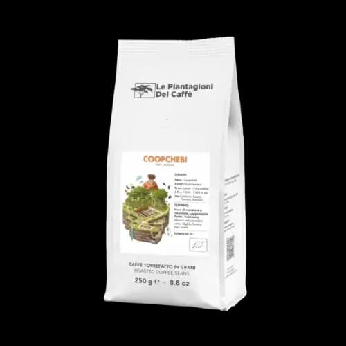 Le Piantagioni del Caffe Coopchebi boabe 250 gr