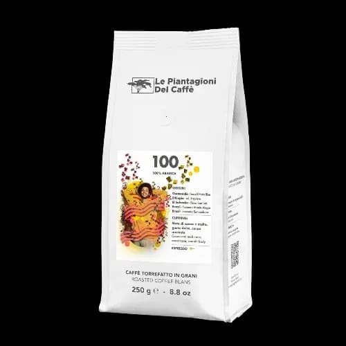 Le Piantagioni del Caffe 100% Arabica Blend boabe 250 gr