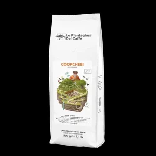 Le Piantagioni del Caffe Coopchebi boabe 500 gr