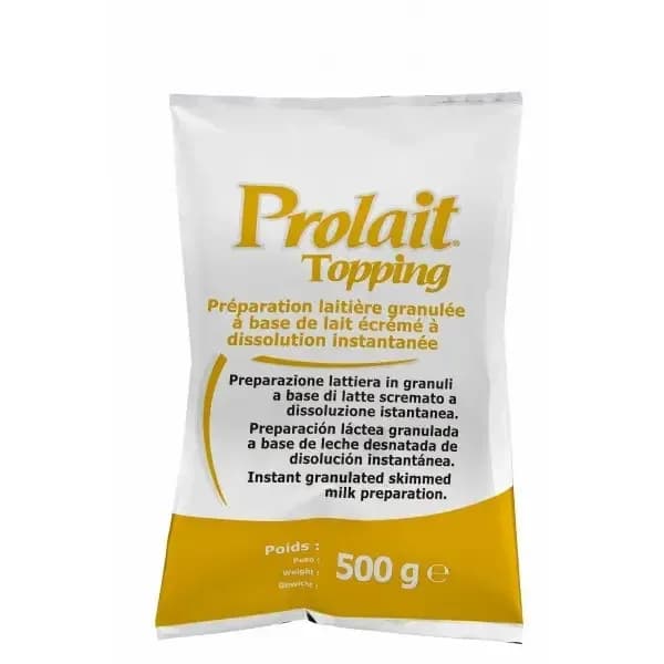 Prolait Giallo – Topping Granulat (2x500g) pentru Automate Vending și Cremozitate Superioară