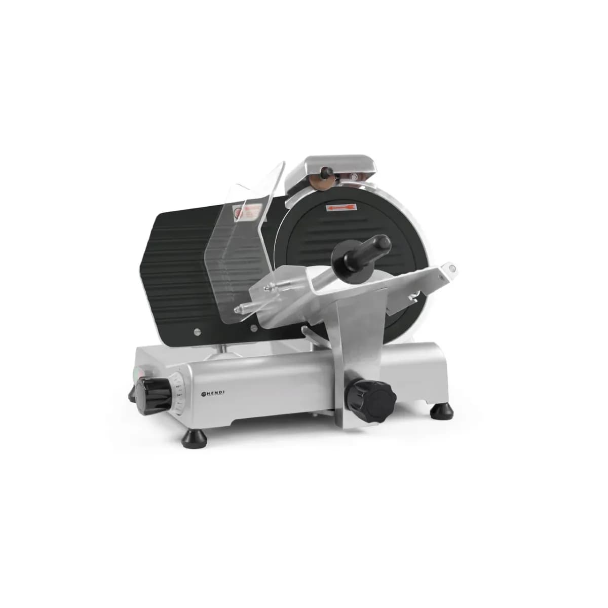 Feliator Electric Hendi Kitchen Line 250 Teflon-Lamă + Tavă Teflon, 150W, Potrivit și pentru Brânzeturi