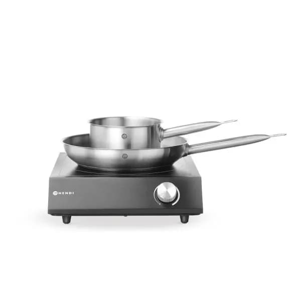 Set Plită cu Inducție 3500W + Cratiță + Tigaie Hendi