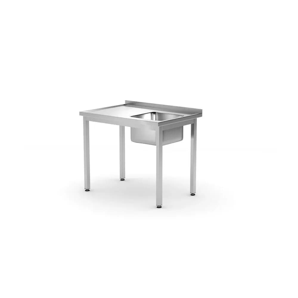 Spalator Inox 1 Cuva Dreapta Hendi 1000x700x850mm Blat Stang Liber