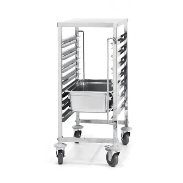 Cărucior Debarasare Hendi-7x GN 1/1, Inox, 445x615x(H)945mm