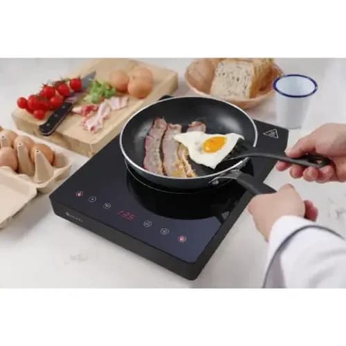 Plită cu Inducție Hendi Black Line 2000W-Display, Ultra-Compactă