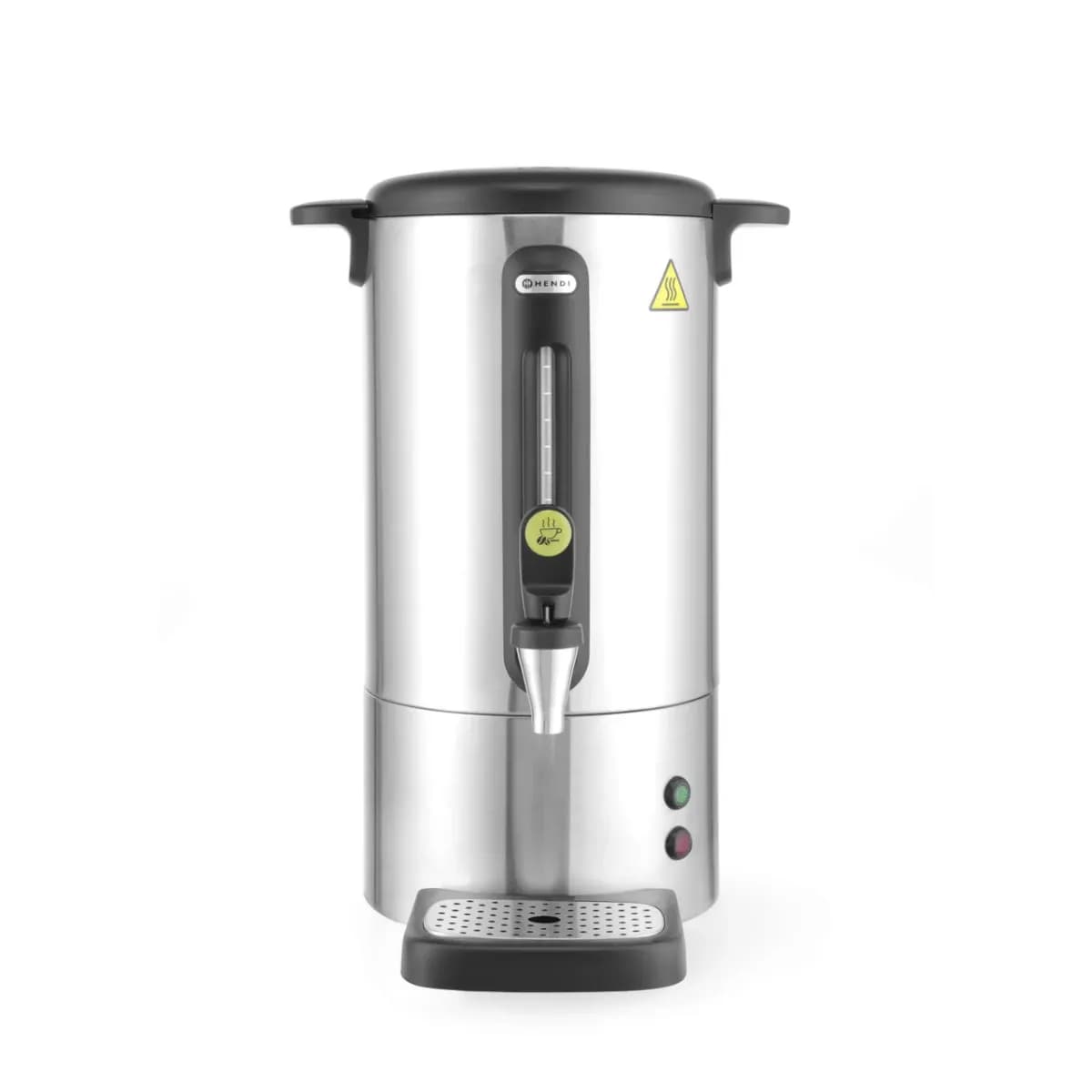 Percolator Hendi Concept Line-13 Litri, Inox Argintiu, Design Bronwasser, 1650W