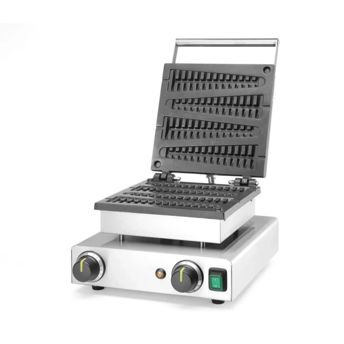 Aparat Vafe Conice Lollypop Hendi-4 Vafe Simultan, 1750W, Teflon®