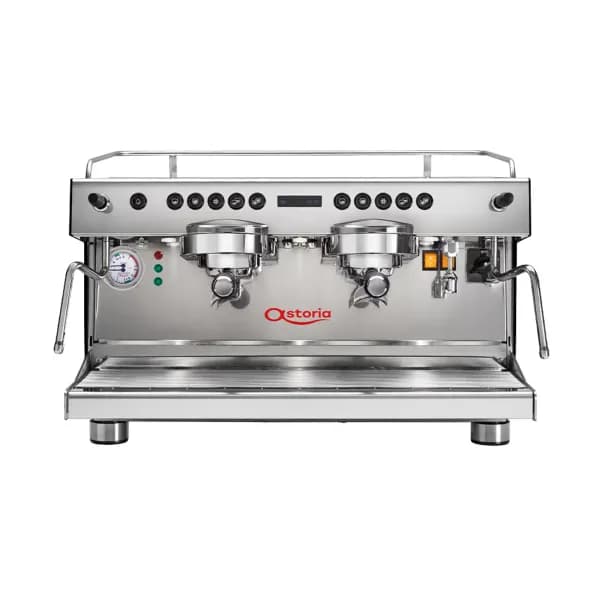 Espressor Profesional Electronic Astoria Mira Black/Inox 2 Grupuri + Filtru apa GRATUIT