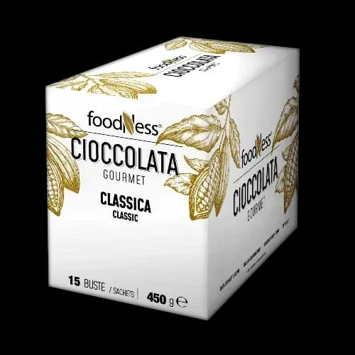 Ciocolata Calda Clasica Foodness (15 plicuri x 30 gr)