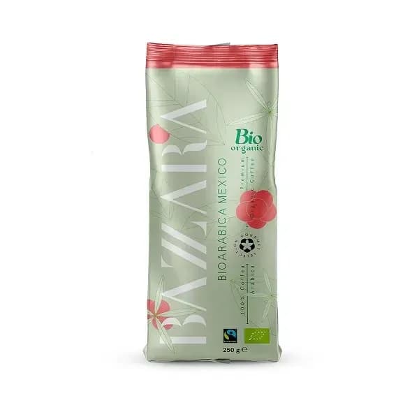 Cafea Bazzara Bioarabica Fairtrade Mexico boabe 250 gr