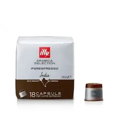 Cafea illy Iperespresso Arabica Selection India 18 capsule