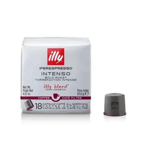 Cafea illy Iperespresso Intenso Dark Roast 18 capsule