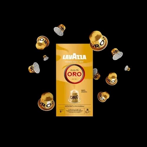 Cafea Lavazza Qualita Oro 10 capsule compatibile Nespresso