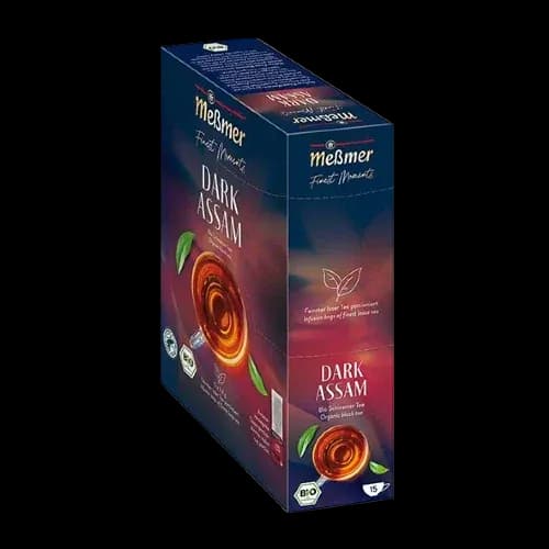 Ceai Negru Messmer Tea Buddy Bio Dark Assam 15 plicuri