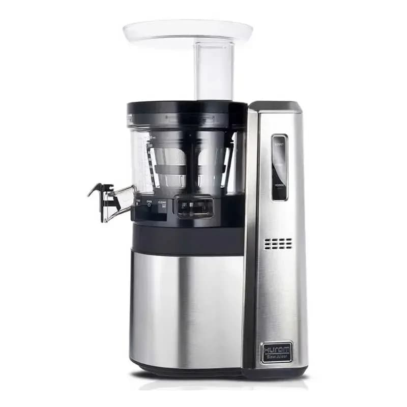 Storcator Profesional Lent pentru Fructe si Legume Hurom HW Argintiu
