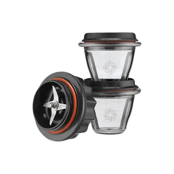 Set Boluri cu ansamblu taietor pentru Blendere Vitamix Ascent 2 buc x 225 ml