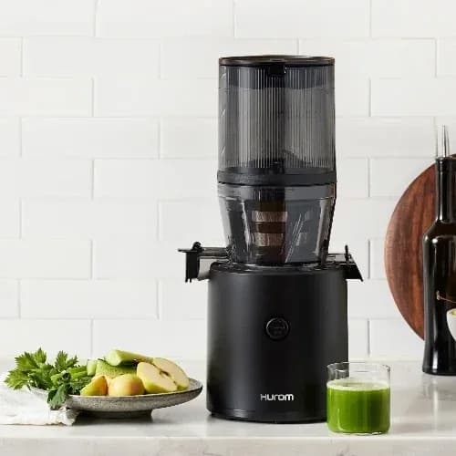Storcator Lent pentru Fructe si Legume Hurom H320 Negru Mat
