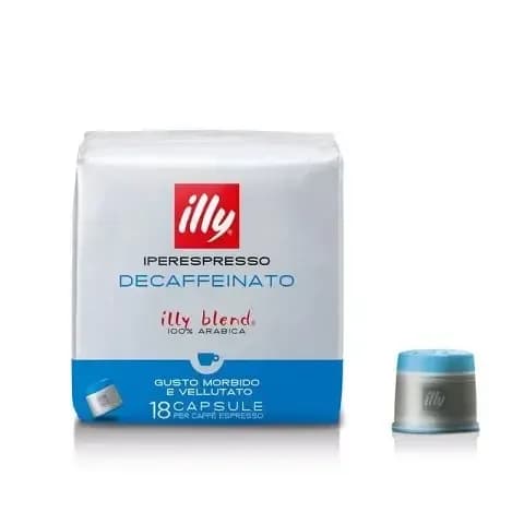 Cafea illy Iperespresso Decaffeinato Classico Medium Roast (18 capsule)