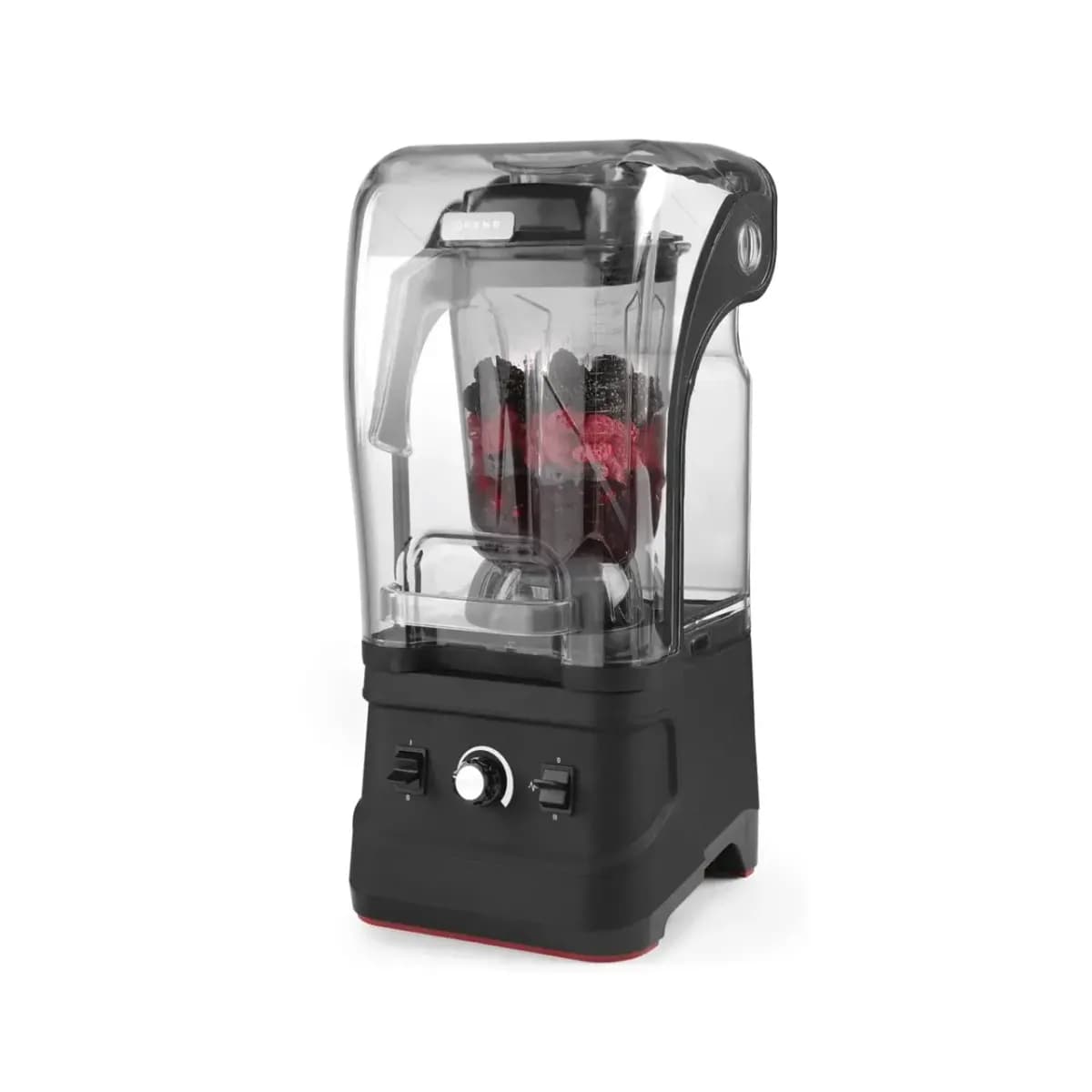 Blender Profesional cu Capac Protectie Fonica Hendi