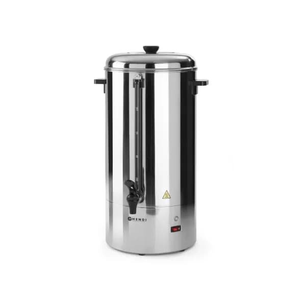 Percolator-Perete Simplu Inox, 15 Litri, 1500W, Robinet Non-Picurare