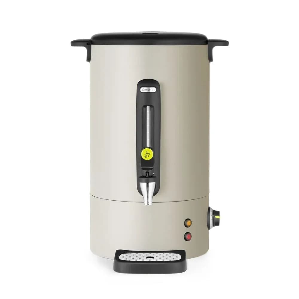 Boiler pentru bauturi calde alb mat 16 l Design de Bronwasser, 220-240V/1650W, 357x380x(H)502mm