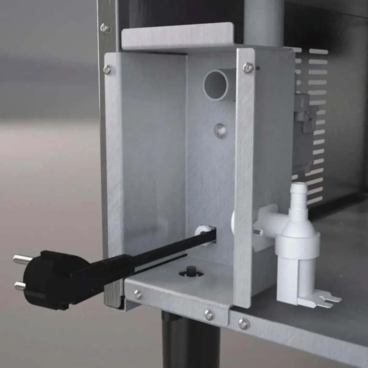 Masina de gheata cu racire pe aer 85 kg/24 h, capacitate 40 kg, Barmatic