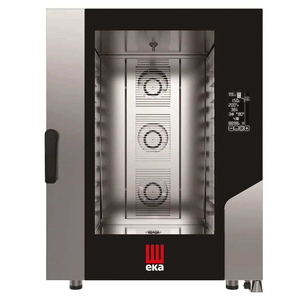 Cuptor electric cu convectie pentru patiserie, Millennial Black Mask Bakery, 10 tavi x 600x400 mm, 850x970x(H)1130 mm, Hendi
