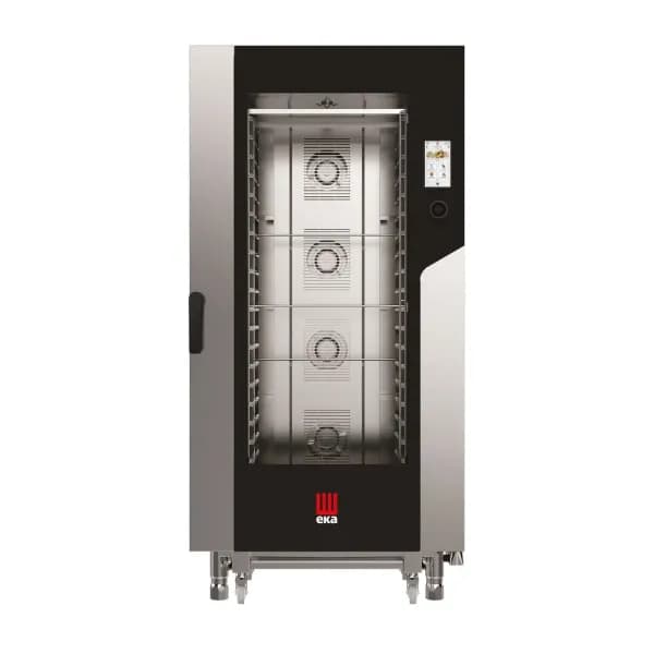 Cuptor electric cu convecție-abur Millennial Touch Screen Gastro cu sistem de curățare, 20x GN 1/1 - control electronic, EKA, 400V/31000W, 930x1035x(H)1900mm