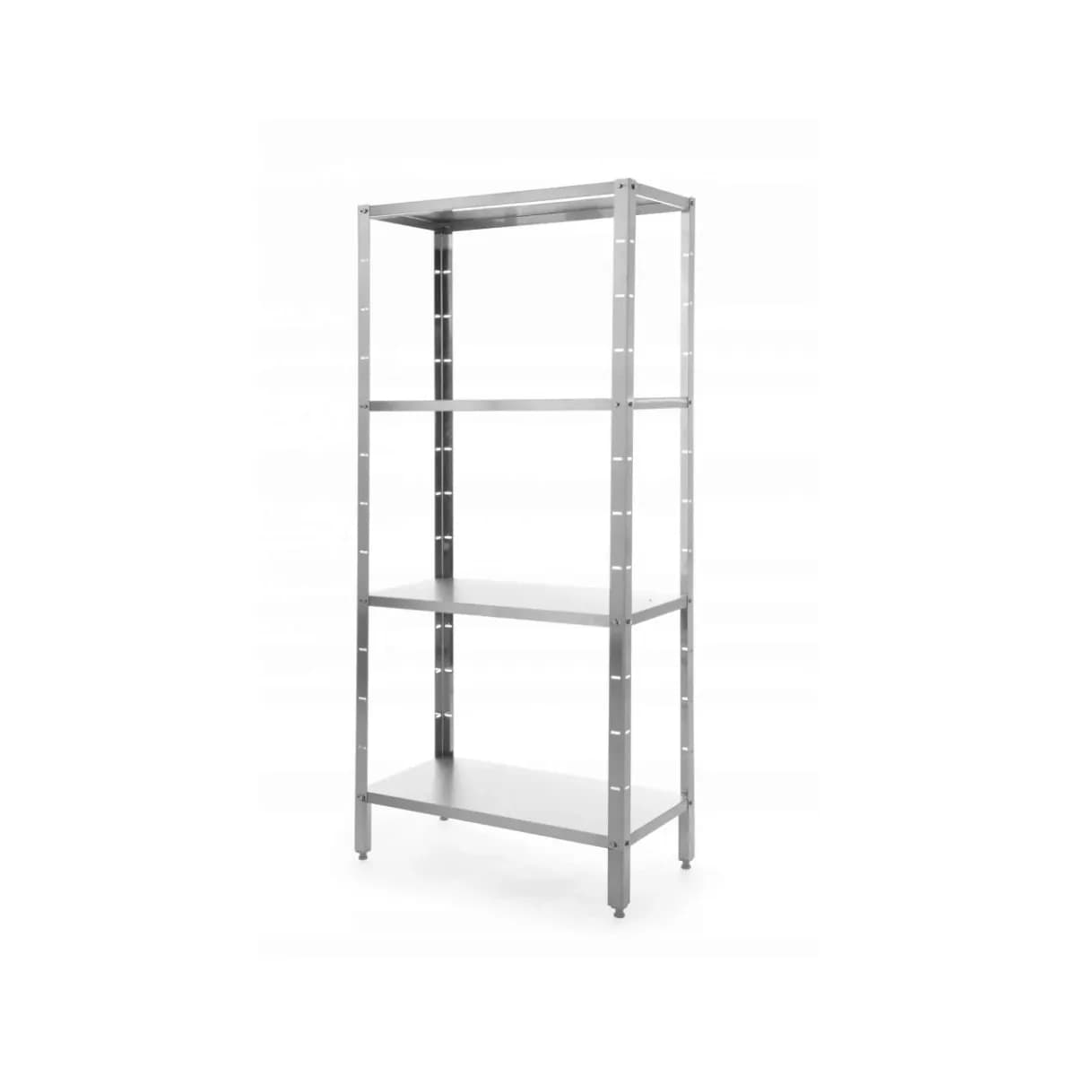 Raft inox Revolution, 4 polite, capacitate max 50kg/polita, 800x400x(h)1800mm