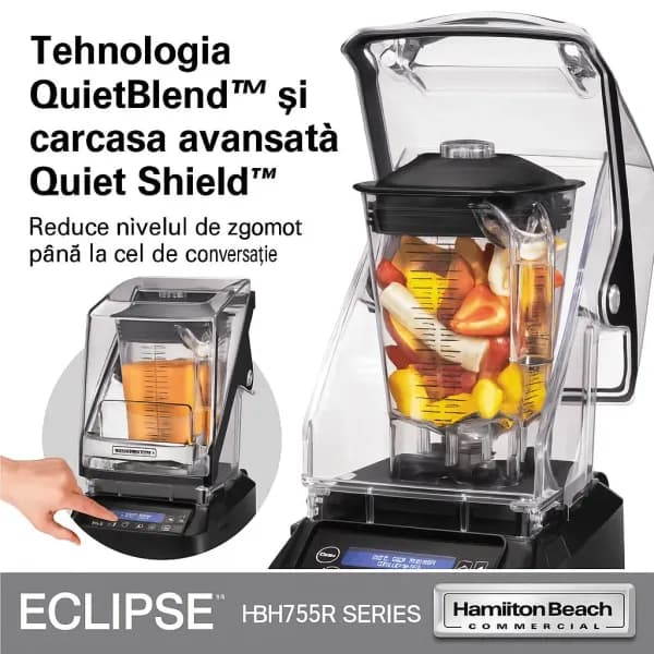 Blender barman Eclipse® 2l 1000W HBH755R-CE, Hamilton Beach Commercial