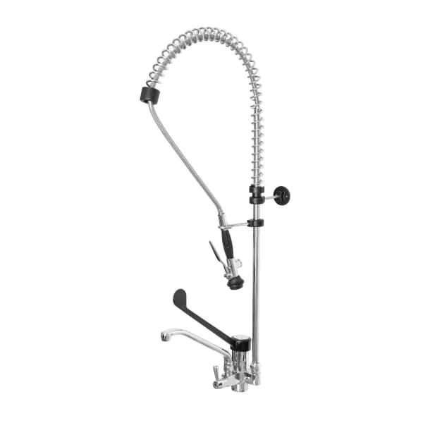 Baterie Chiuveta cu Dus Hendi Inox 1060mm Gura Pivotanta Racorduri 3/8" 400mm