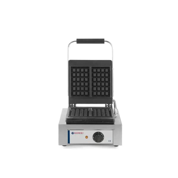Aparat Profesional Preparare Vafe Hendi 1500W Fonta Anti-Lipire 2 Modele 4x6 480x320x226mm