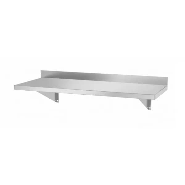 Raft de Perete Simplu Hendi Inox 1 Polita 800x300mm Suporturi Otel