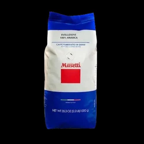 Cafea Musetti Evoluzione 100% Arabica boabe 1 kg