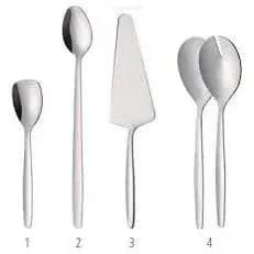 Set Servire Salată Hendi, Furculiță și Lingură, 208 mm, Inox 18/0