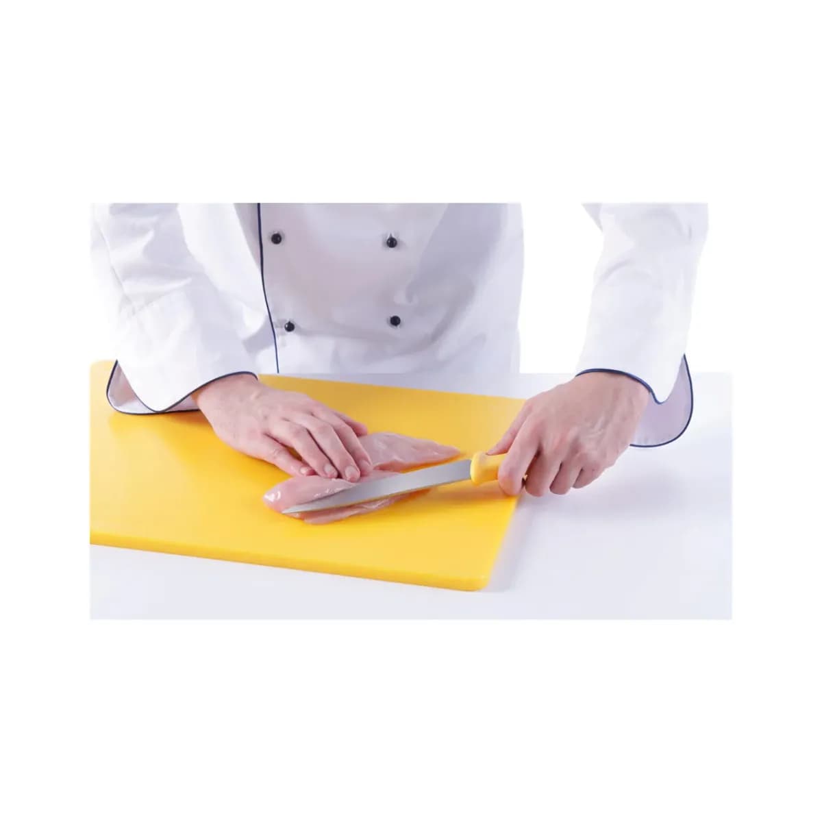 Tocător Galben Hendi GN1/2, 26.5x32.5x1.2 cm, HDPE 500, HACCP