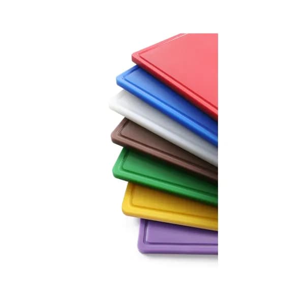 Tocător Verde Hendi GN1/2, 26.5x32.5x1.2 cm, HDPE 500, HACCP