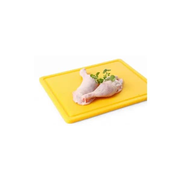 Tocător Galben Hendi GN1/2, 26.5x32.5x1.2 cm, HDPE 500, HACCP